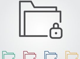 cara mengunci file di laptop