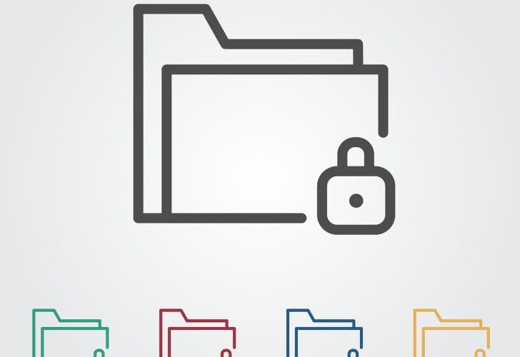 cara mengunci file di laptop