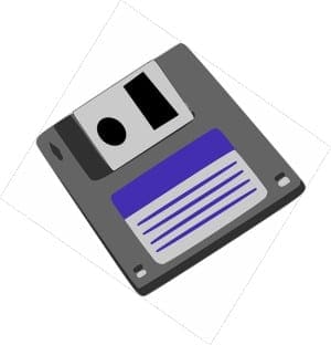 floppy disk perangkat penyimpanan pada komputer