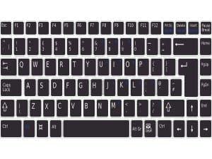 keyboard aadalah perangkat untuk memasukkan huruf ke komputer
