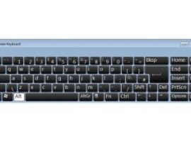 cara memunculkan keyboard di layar laptop