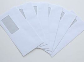 cara print amplop