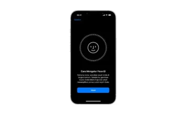 cara mengatasi face id tidak tersedia
