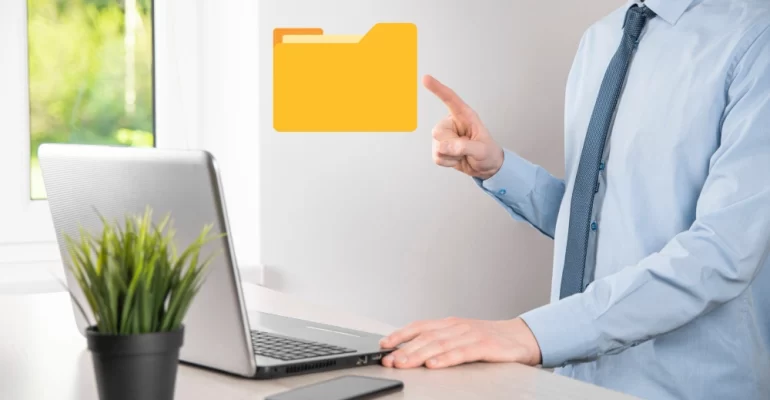 cara menggabungkan file menjadi satu folder