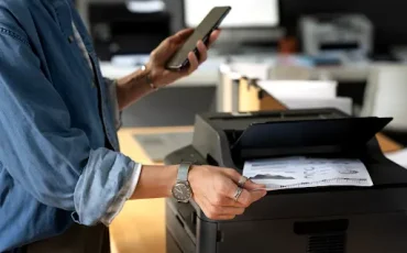 cara kerja printer