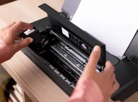 cara kerja printer inkjet